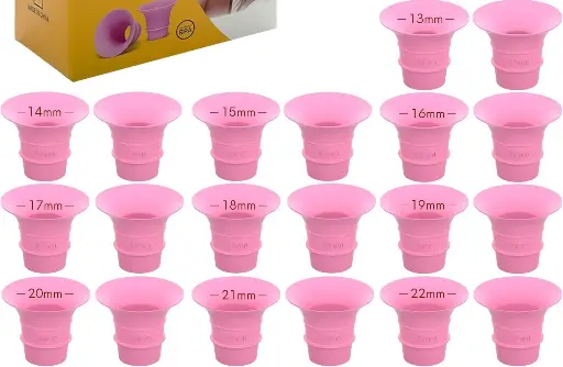 Inserts roses doux (tétons élastiques)